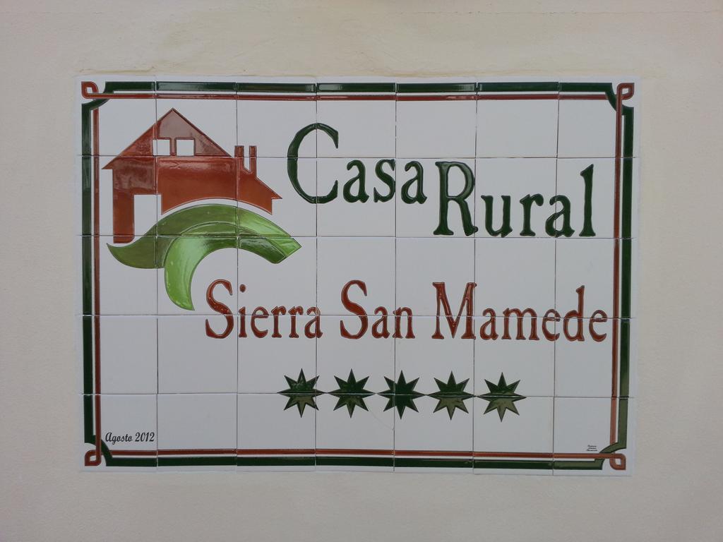 Casa Rural Sierra San Mamede La Codosera Eksteriør billede